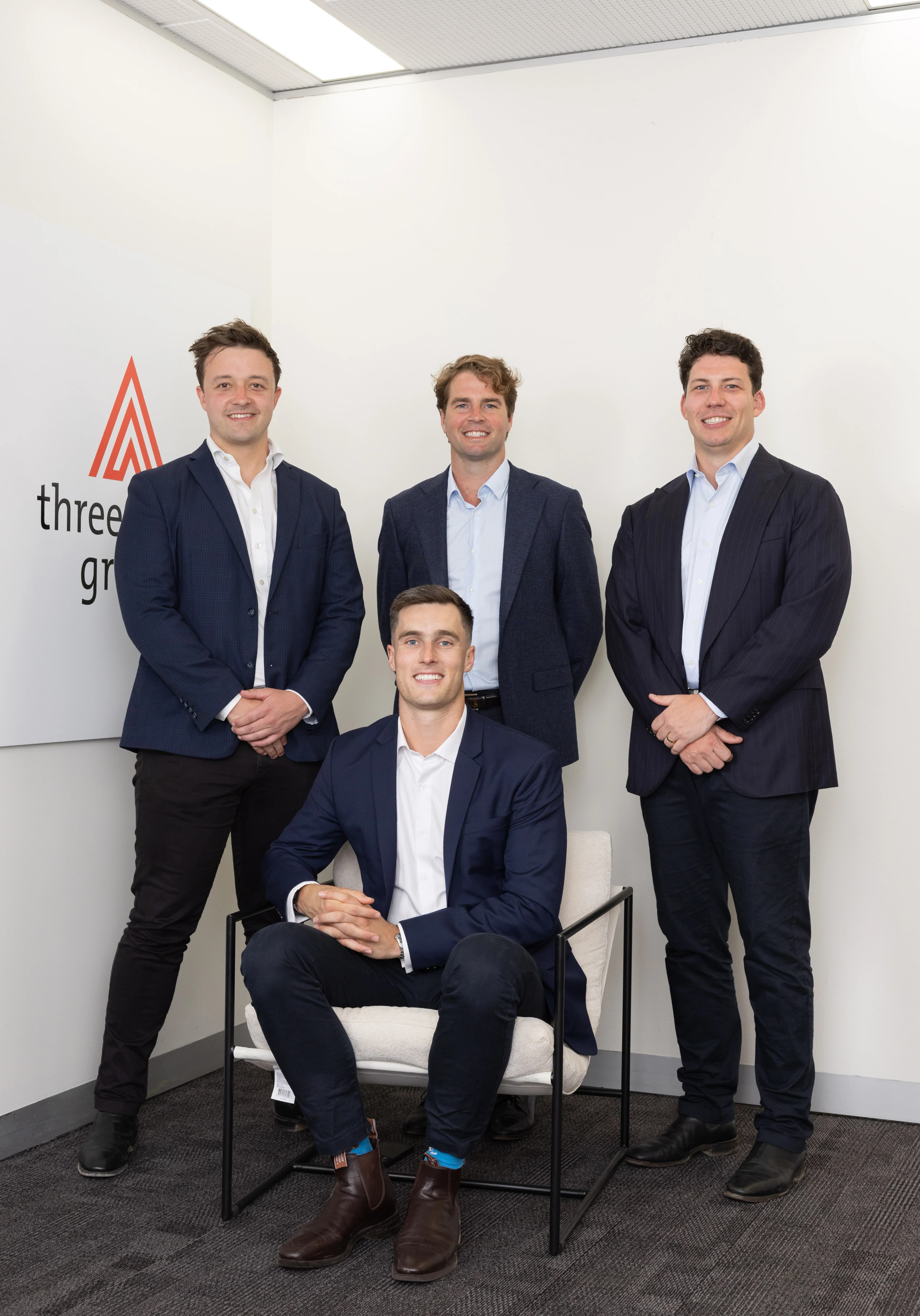 Three Peaks Group directors in discussion